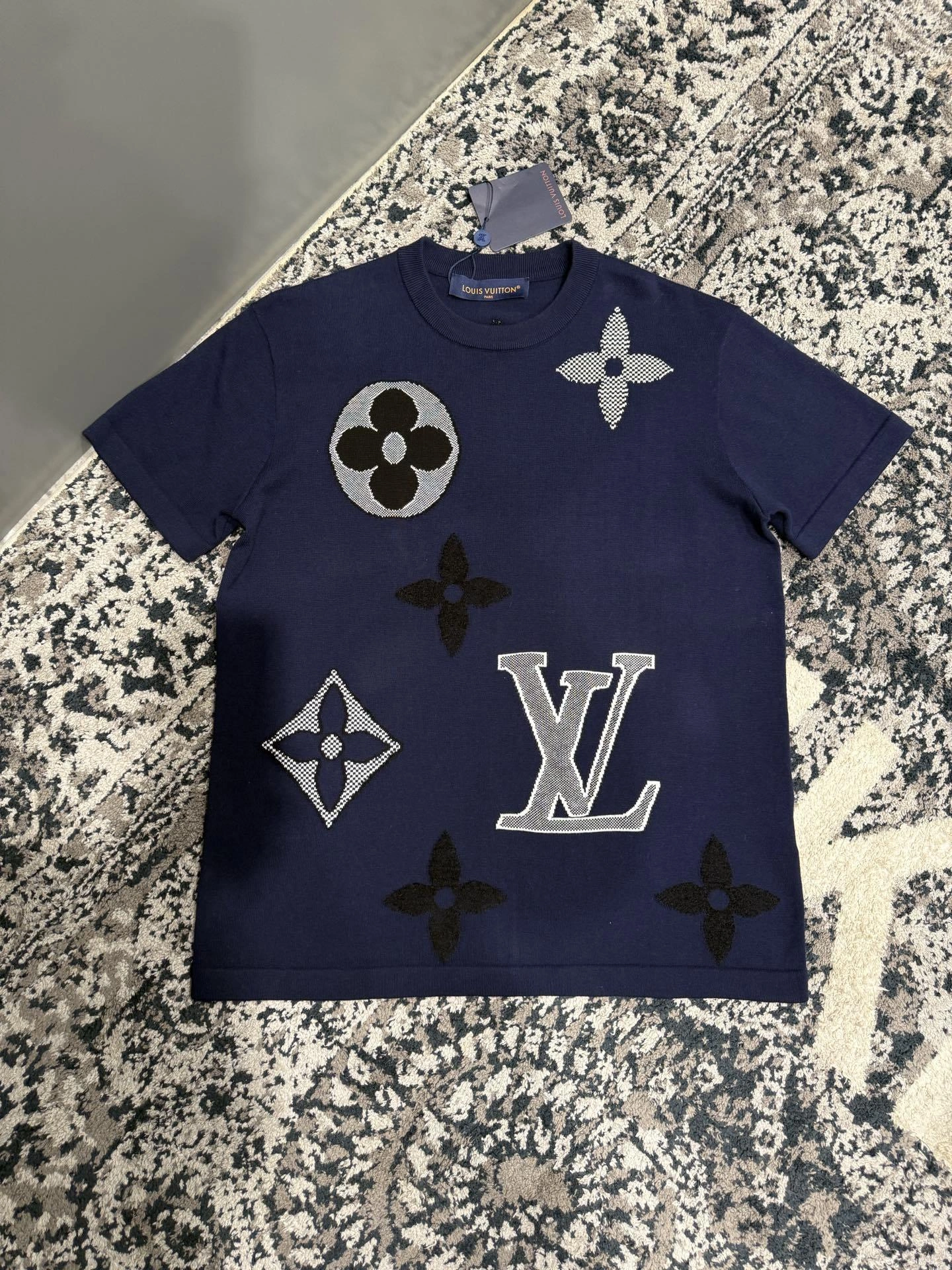 wg.luxury-- 8V Monogram Cotton oversized item:E-F409L1854F